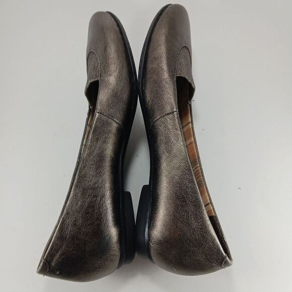 Born Flats Women's 8.5 Metallic  Brown/ Bronze Uppers. Stretch Comfort Non Slip. - Picture 4 of 10